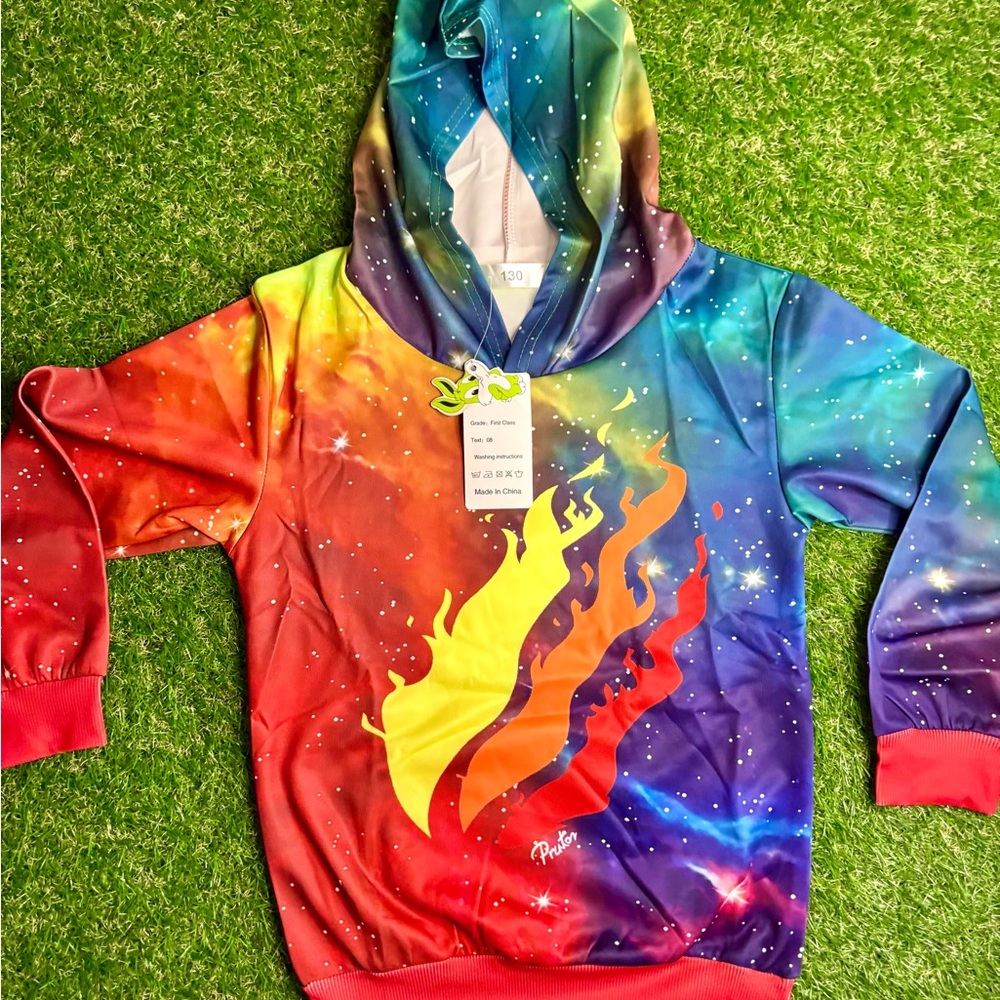 Preston Playz Kids Thin Hoodie New with Tags (7-8 year olds)